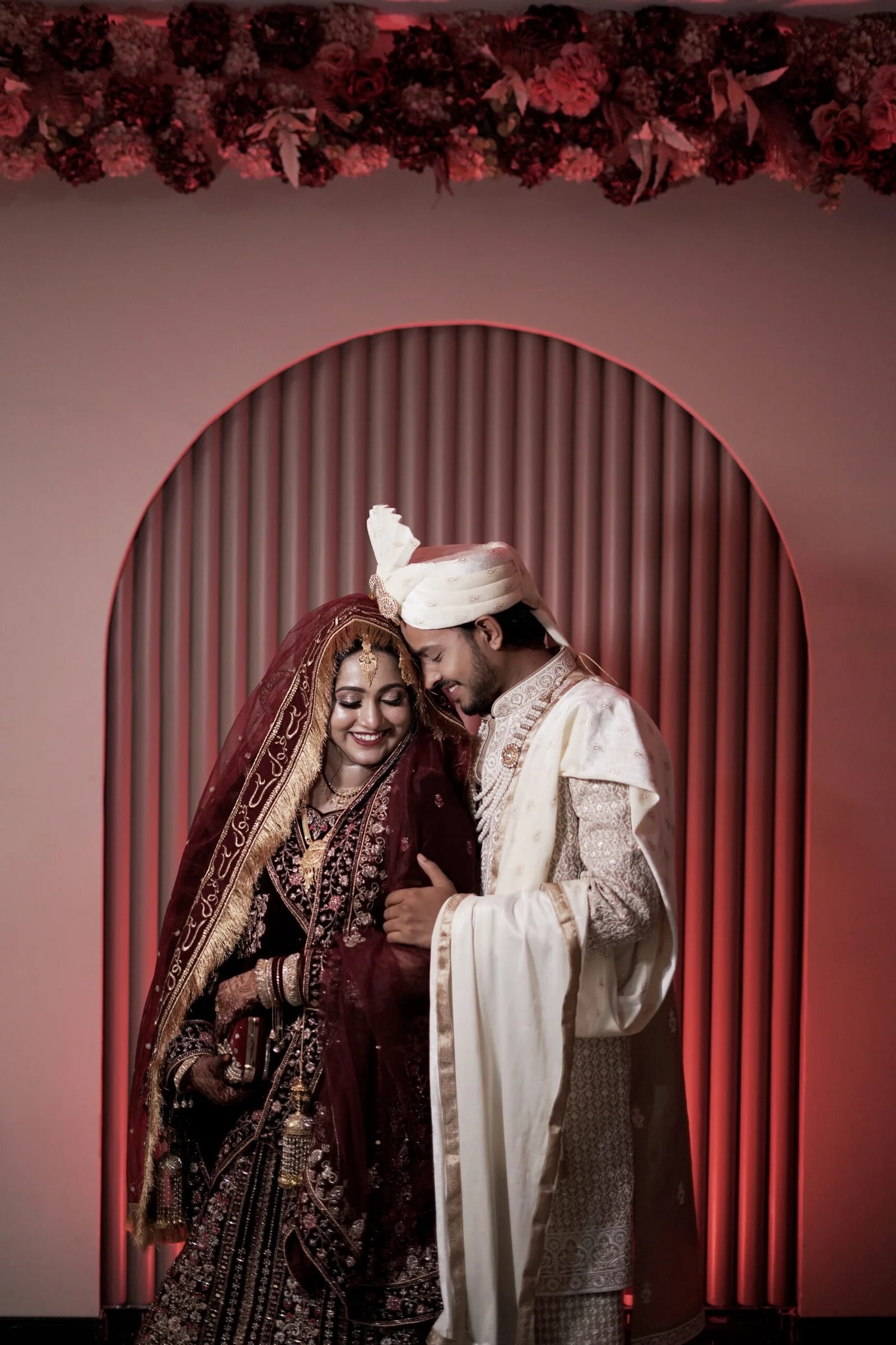 Happy Couple Wedding Portrait